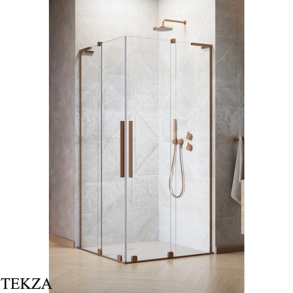 Radaway Furo SL KDD Душевая дверь 110 см, правая часть уголка, 10305110-93-01R, брашированная медь