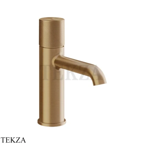 Gessi Habito DIAMANTATO Смеситель для раковины, без донного клапана 70602-726, Warm Bronze Br. PVD