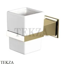 Devon&Devon TIME Стакан для зубных щеток, керамика TM303OT, золото светлое глянец Devon&Devon TIME Стакан для зубных щеток, керамика TM303OT, золото светлое глянец