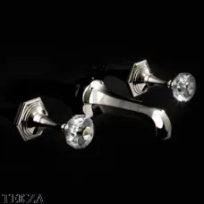 Devon&Devon GEMSTONE Смеситель для раковины настенный EXC-GM133MCR, хром глянец