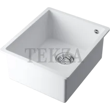 Omoikiri Bosen 38-U Кухонная мойка Tetogranit прямоугольная 38-U-WH 4993160 белый