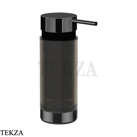 Gessi Perle Дозатор для жидкого мыла настольный 74841-706, black хром глянец