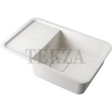 Omoikiri Tasogare 78 Кухонная мойка Artgranit прямоугольная с крылом 4993746 пастила