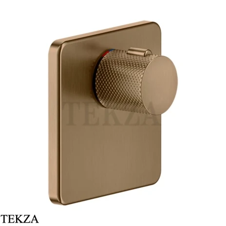 Gessi INCISO WELLNESS Термостатический смеситель, внешняя часть 58254-791, Deep Bronze Br. PVD