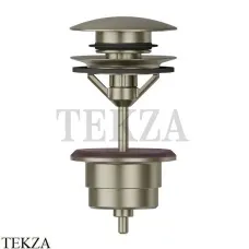 Newform Донный клапан для раковины нажимной clic-clac 230.59.098, PVD Brushed pale gold