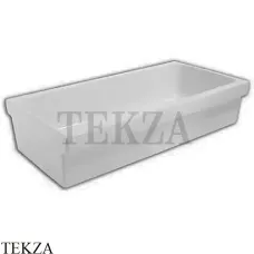 Hatria SPECIALS Раковина хозяйственная на столешницу, без перелива YN0401, белый глянец