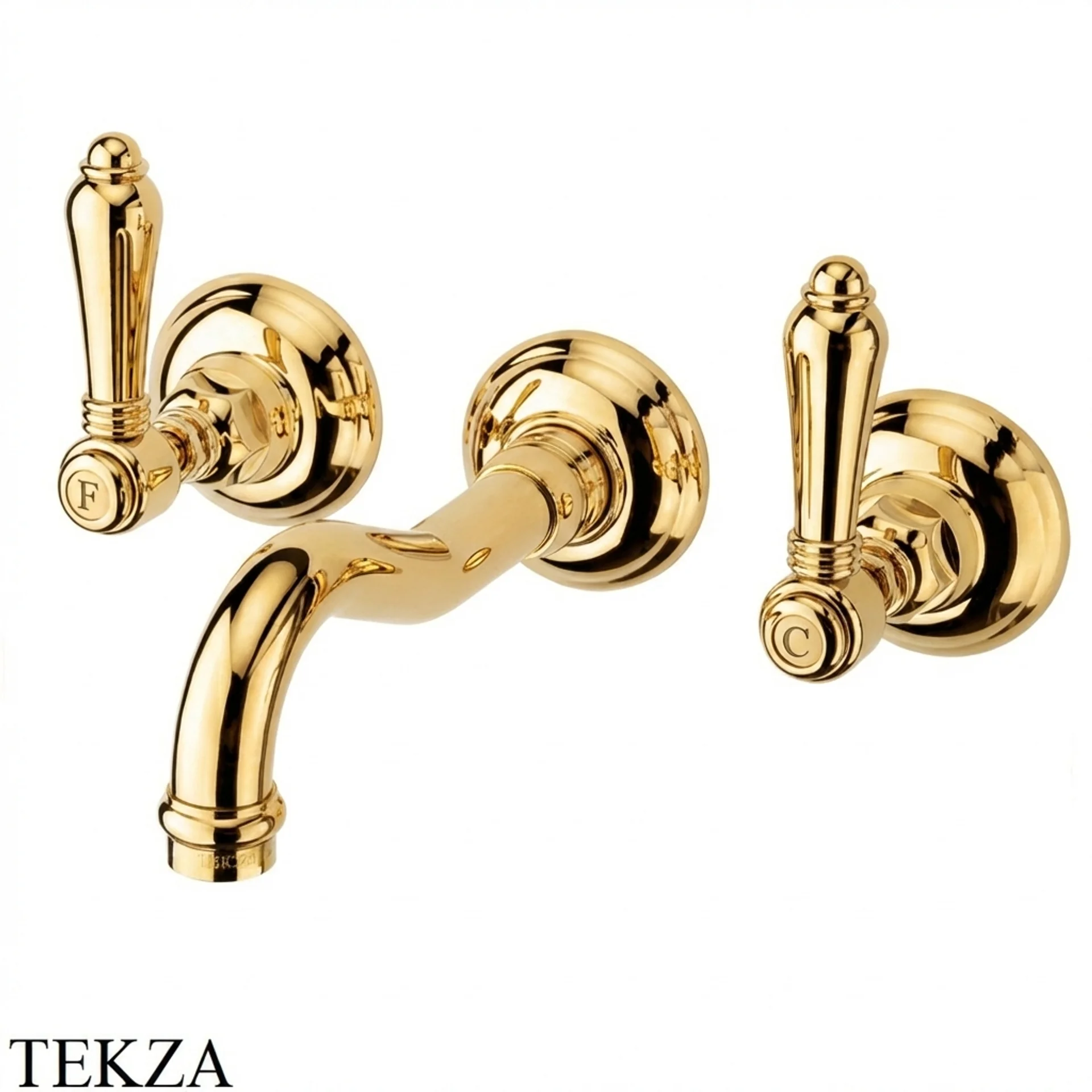 Nicolazzi El Capitan Смеситель для раковины. внешняя часть, 1477EXTGO69, золото глянец Gold 24k