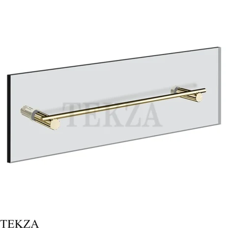Gessi Incastri Полотенцедержатель для крепления на стекло, 30 см 75511-710, шампань глянец