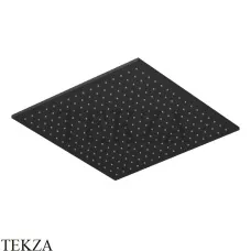 Zucchetti Верхняя душевая лейка 40х40 для кронштейна Z94270.N1, черный goffrato