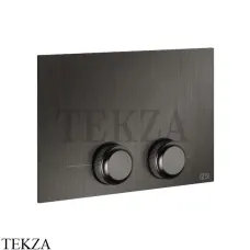 Gessi VENTI20 Клавиша смыва для инсталляции Tece 54657-707, Black Metal Brushed Gessi VENTI20 Клавиша смыва для инсталляции Tece 54657-707, Black Metal Brushed