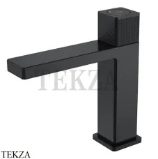 Boheme QUAD Смеситель для раковины автомат, без гарнитура 159-B, черный матовый