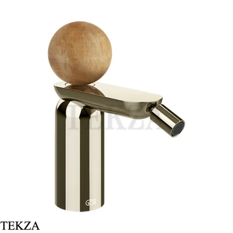 Gessi Perle Смеситель для биде с донным клапаном 74367-720, никель глянец