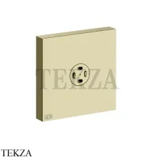 Gessi Rettangolo shower Боковая форсунка с распылителем 32979-710, Brass PVD