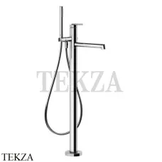 Gessi INGRANAGGIO Смеситель для ванны напольный, с гарнитуром 63528-031, хром глянец