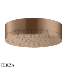 Axor Citterio Верхняя круглая лейка 180 1jet для кронштейна 28489310, Brushed Red Gold