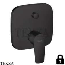 Hansgrohe Talis E Смеситель для душа с защитной комбинацией, внешняя часть 71474670, черный матовый Hansgrohe Talis E Смеситель для душа с защитной комбинацией, внешняя часть 71474670, черный матовый