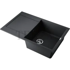 Omoikiri Sakaime 79 Кухонная мойка Tetogranit прямоугольная с крылом 4993276 черный