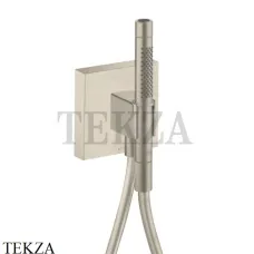 Axor Starck Citterio Porter-набор ручного душа 2jet с выводом и держателем, Brushed Nickel