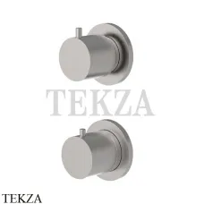 FIMA Carlo Frattini Spillo steel Термостат для душа 2 потока, внешняя часть F3073N7INOX, сталь