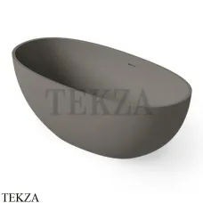 Dea Design Nature Ванна отдельностоящая овальная 165x80 Solid Surface DD8628 1650 3, Grey №3