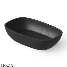 Dea Design Washbasins Раковина настольная скругленная Solid Surface DD9079 600 16, Black №16