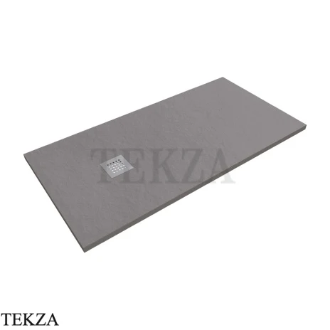 Flaminia CM3 Stone поддон душевой керамический 70×140×3 см, серый Grigio матовый