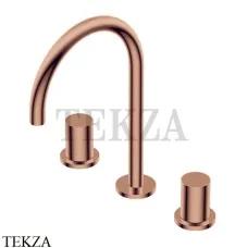 Ritmonio Diametro35 S Смеситель для раковины без донного клапана PR52AE202 F32, Rose Gold