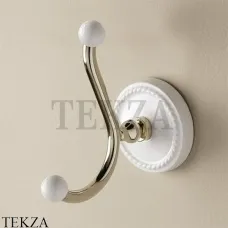 Devon&Devon DOROTHY Вешалка двойная DOR413OT, золото светлое глянец