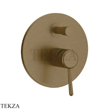 Gessi Goccia Смеситель для душа, 2 потока, внешняя часть 44678-791, Deep Bronze Br. PVD