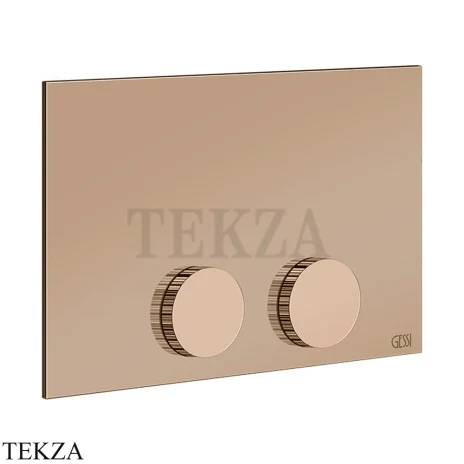 Gessi INGRANAGGIO Клавиша смыва для инсталляции TECE, TeceProfil, TeceBox 54641-030, медь глянец