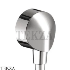 Hansgrohe Fixfit E Шланговое подсоединение без клапана обратного тока 27454000, хром глянец