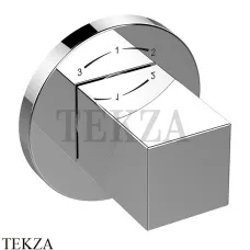 Keuco EDITION 90 Вентиль на 3 потребителя, внешняя часть 59048010001, хром глянец