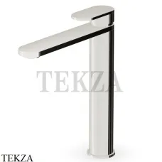 Zucchetti Octo Смеситель для раковины высокий, без гарнитура ZOC568.C8, nickel глянец