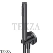 Ritmonio SHOWER Душевой гарнитур с держателем 72J021 F31, Frosted Black Chrome