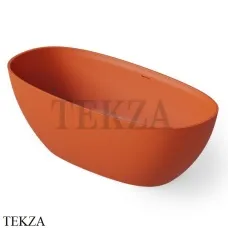 Dea Design Edge Ванна отдельностоящая овальная 140x72 Solid Surface DD8928 1400 7, Orange №7