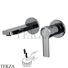 FIMA Carlo Frattini MAST Смеситель для раковины 20, внешняя часть, F3141WLX8CN, Black chrome