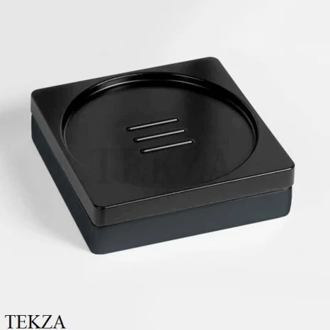 Colombo MiniQ Мыльница настольная B5040.GM-RNE, графит Brushed