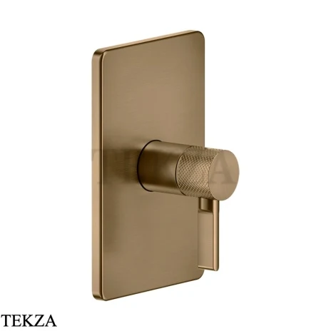 Gessi INCISO SHOWER Смеситель для душа, внешняя часть 58061-791, Deep Bronze Br. PVD