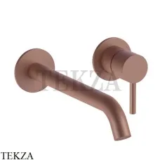 Fantini Nostromo Смеситель для раковины 25 см, внешняя часть 50P9E812B, Matt Copper PVD