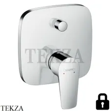 Hansgrohe Talis E Смеситель для душа с защитной комбинацией, внешняя часть 71474000, хром глянец Hansgrohe Talis E Смеситель для душа с защитной комбинацией, внешняя часть 71474000, хром глянец