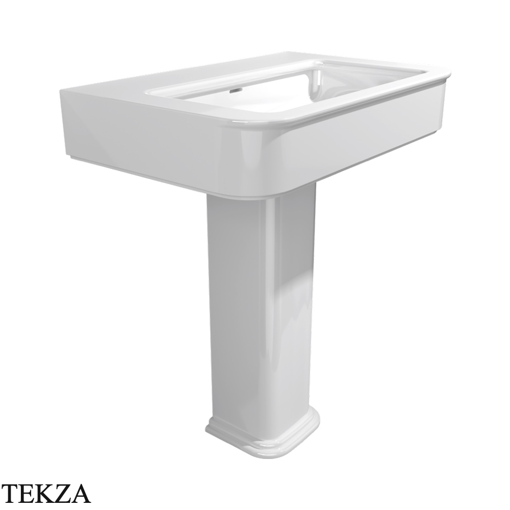 Flaminia Madre пьедестал для раковины без чаши 25×25×75 см, белый глянец
