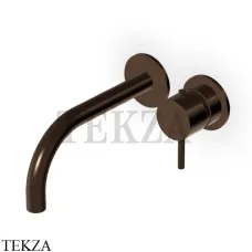 Zucchetti Helm Смеситель для раковины, внешняя часть ZHE721.XP21, brushed chocolate PVD