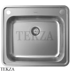 Hansgrohe Мойка для кухни встраиваемая S41 S412-F500 500/400 43336800, сталь Hansgrohe Мойка для кухни встраиваемая S41 S412-F500 500/400 43336800, сталь