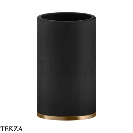 Gessi INCISO accessories Стакан настольный, композит черный 58532-726, Warm Bronze Br.