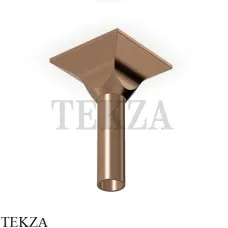 Zucchetti Bellagio Кронштейн потолочный 130 для лейки Z93028.P21, brushed chocolate PVD