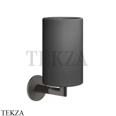 Gessi INGRANAGGIO Стакан настенный композит черный 63808-707, Black Metal Brushed