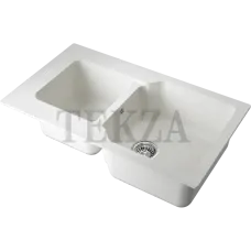 Omoikiri Maru 86-2 Кухонная мойка Tetogranit две большие чаши 4993290 эверест