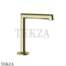 Gessi Ingranaggio-Anello Излив для раковины на столешницу, средний 63321-710, Brass PVD