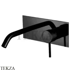 FIMA Carlo Frattini Spillo UP Смеситель для раковины на планке, внешняя часть F3051X5NS, черный матовый