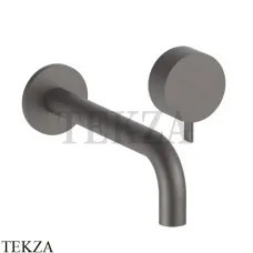 Fantini AF/21 Смеситель для раковины, прогрессивный, внешняя часть 27P5A713B, Matt Gun Metal